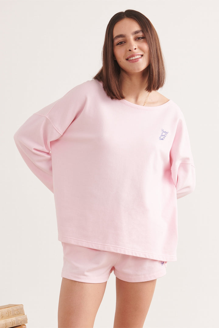 Sweat à col rond Mélanie