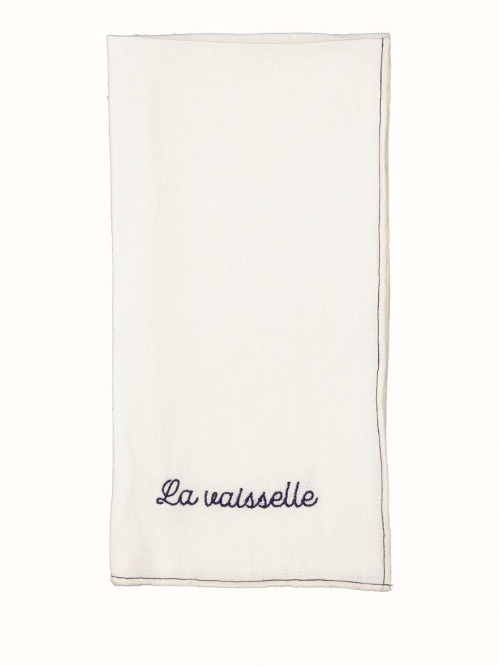 Torchon Blanc personnalisable